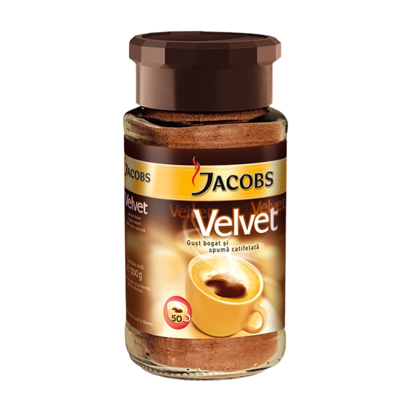 CAFEA SOLUBILA INSTANT JACOBS VELVET 100 GR