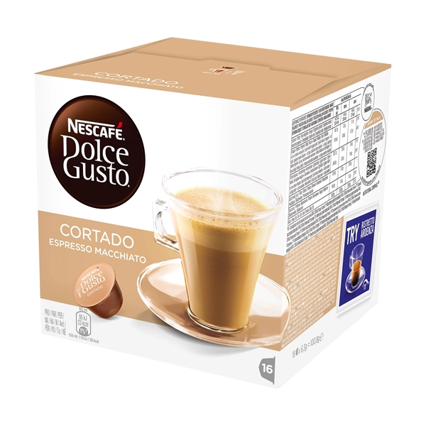 CAFEA SOLUBILA NESCAFE DOLCE GUSTO CORTADO 10,08 GR