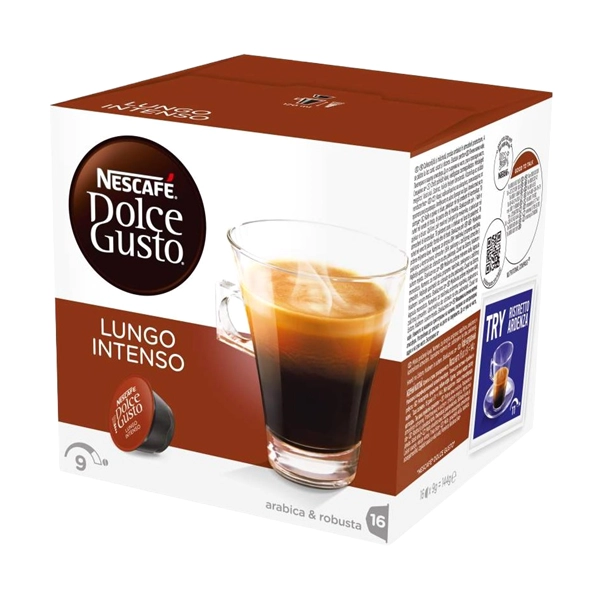 CAFEA SOLUBILA NESCAFE DOLCE GUSTO LUNGO INTENSO 144 GR