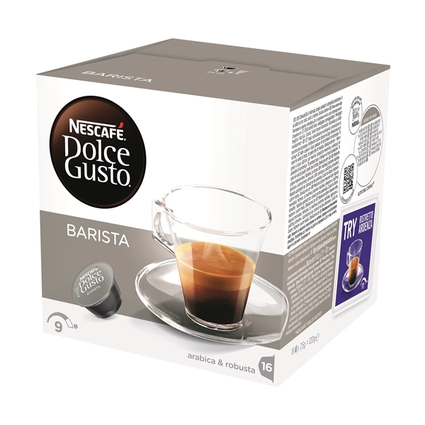 CAFEA SOLUBILA NESCAFE DOLCE GUSTO ROSTRETTO BARISTA 112 GR