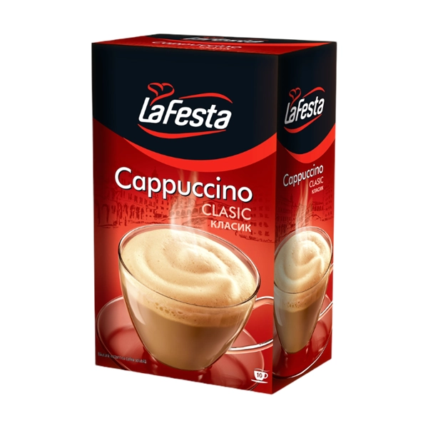 CAPPUCINO LA FESTA CLASIC PLICURI 10X12 GR