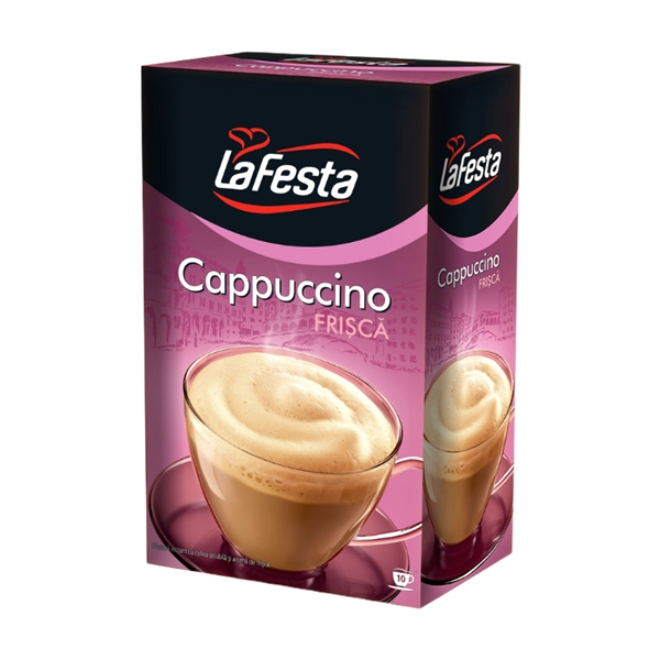 CAPPUCINO LA FESTA FRISCA PLICURI 10X12 GR