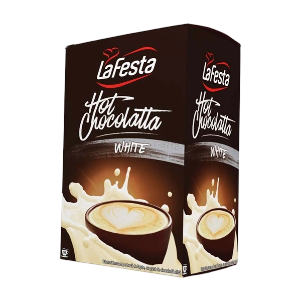 CIOCOLATA CALDA LA FESTA WHITE 10 PLICURI 250 GR