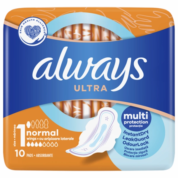 ABSORBANTE ALWAYS ULTRA NORMAL 10BUCSET 20BAX