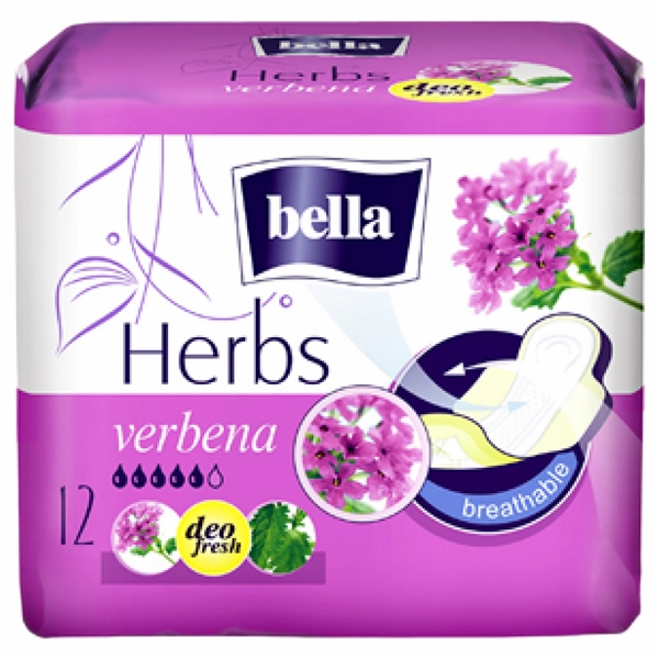 ABSORBANTE BELLA HERBS VERBENA 12BUCSET 18BAX