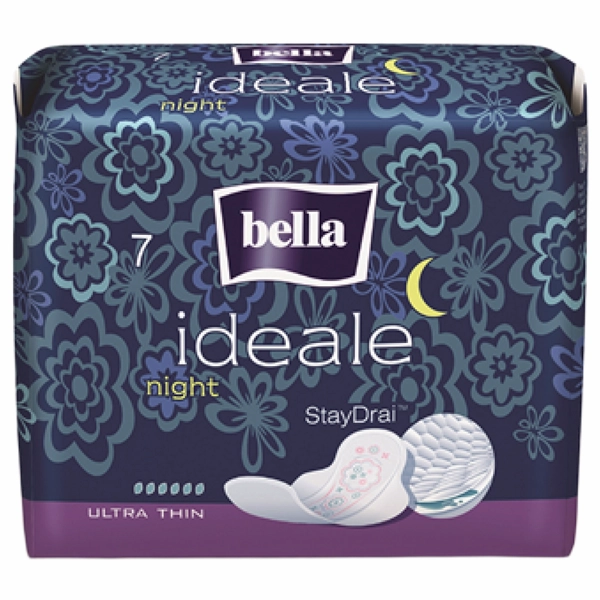 ABSORBANTE BELLA IDEALE NIGHT ULTRA THIN 7BUCSET 24BAX