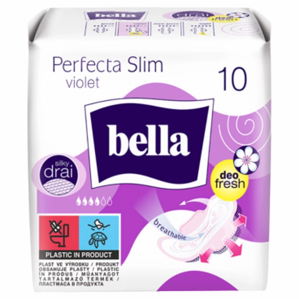 ABSORBANTE BELLA PERFECTA SLIM VIOLET 10BUCSET 36BAX