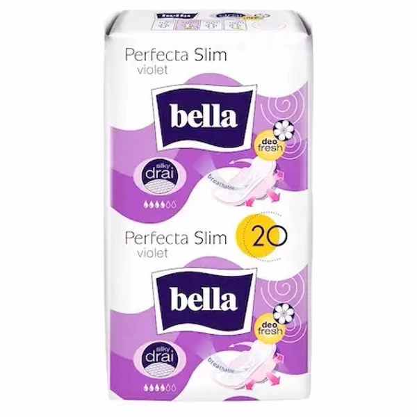 ABSORBANTE BELLA PERFECTA SLIM VIOLET 20BUCSET 24BAX
