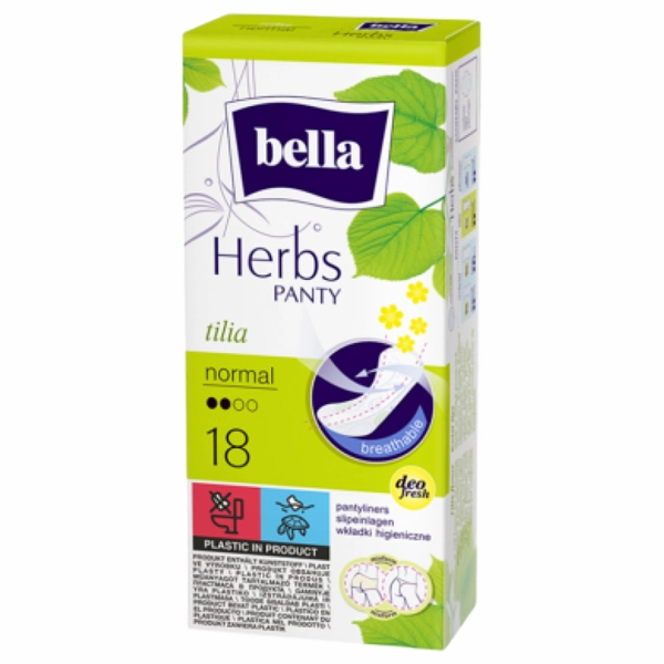 ABSORBANTE BELLA ZILNICE NORMAL HERBS TILIA 18BUCSET 20BAX
