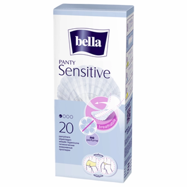 ABSORBANTE BELLA ZILNICE PANTY SENSITIVE 20BUCSET 24BAX