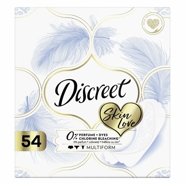 ABSORBANTE DISCREET ZILNICE SKIN LOVE 54BUC 8BAX