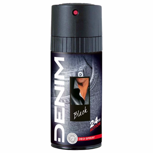 DEO DENIM SPRAY BLACK 12BAX 150 ML