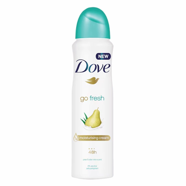 DEO DOVE GO FRESH WOMEN PEARALOE VERA 6BUC 250 ML