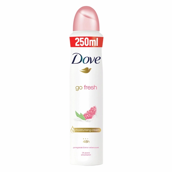 DEO DOVE GO FRESH WOMEN POMEGRANATELEMON 6BUCSET 250 ML