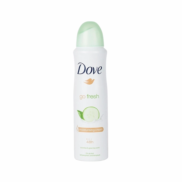 DEO DOVE WOMEN GO FRESH CUCUMBERGREEN TEA 6BUCSET 150 ML