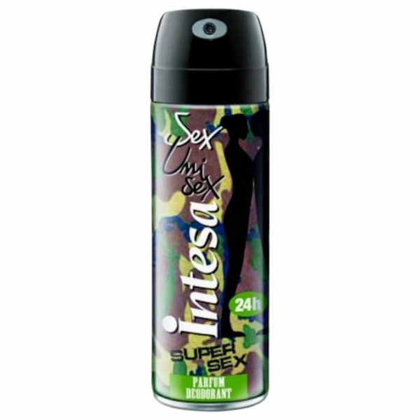 DEO INTESA UNISEX SUPERSEX 24H 12BAX 125 ML