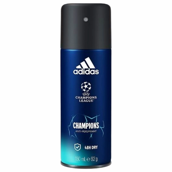 DEO MEN ADIDAS 48H DRY UEFA CHAMPIONS 6BUCSH 150 ML