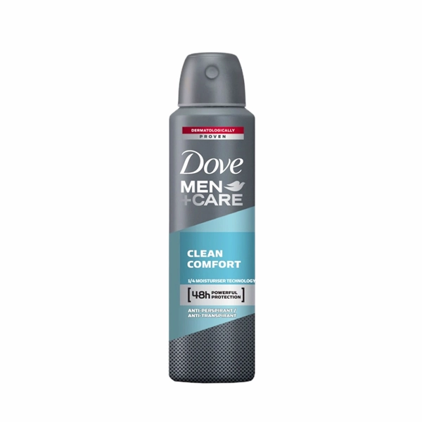 DEO MEN DOVE CLEAN COMFORT 6BUCSET 150 ML