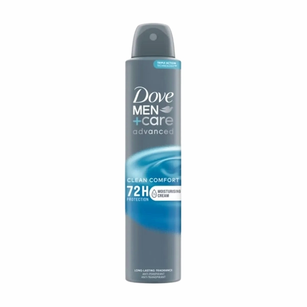 DEO MEN DOVE CLEAN COMFORT 6BUCSET 200 ML