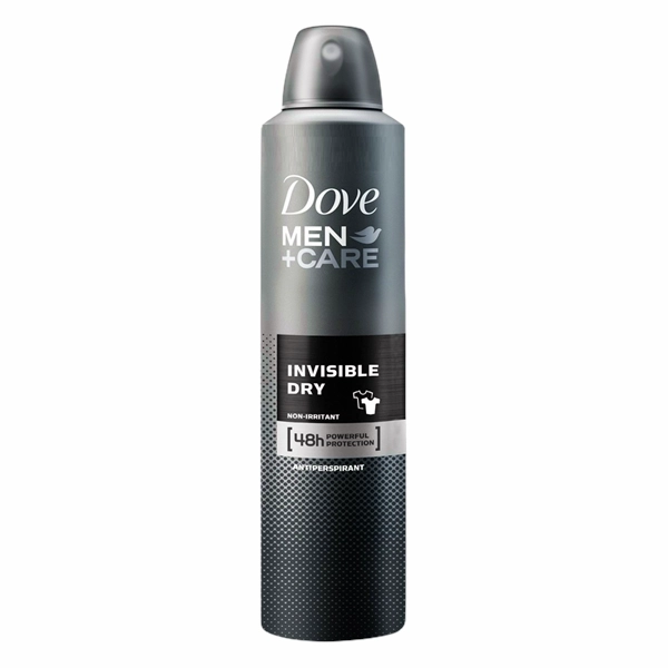 DEO MEN DOVE INVISIBLE DRY 6BUCSET 250 ML