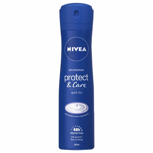 DEO NIVEA WOMEN PROTECTCARE 30BAX 150 ML