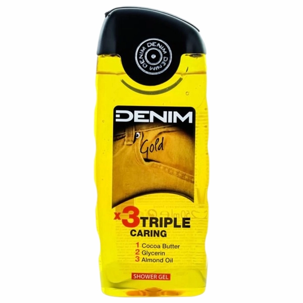 GEL DUS DENIM MEN GOLD 12BUCBAX 250 ML