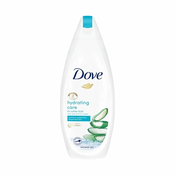 GEL DUS DOVE HYDRATING CARE 6BUCSET 12BAX 250 ML