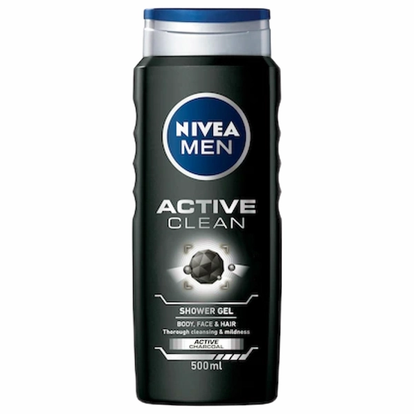 GEL DUS NIVEA MEN ACTIVE CLEAN 6BUCSET 12BAX 500 ML