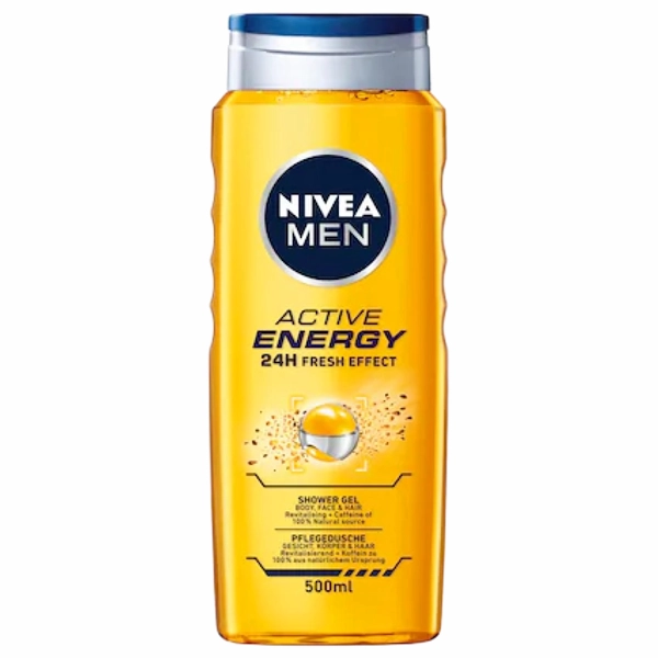GEL DUS NIVEA MEN ACTIVE ENERGY 6BUCSET 12BAX 500 ML
