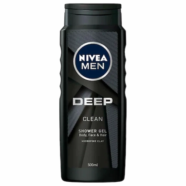 GEL DUS NIVEA MEN DEEP CLEAN 6BUCSET 12BAX 500 ML
