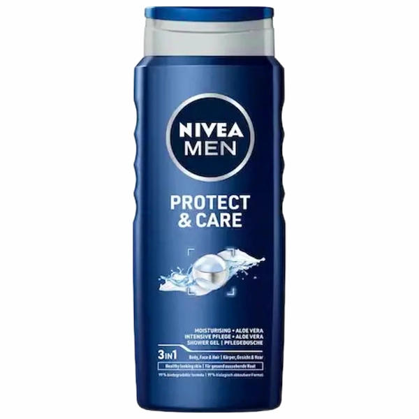 GEL DUS NIVEA MEN PROTECTCARE 6BUCSET 12BAX 500 ML