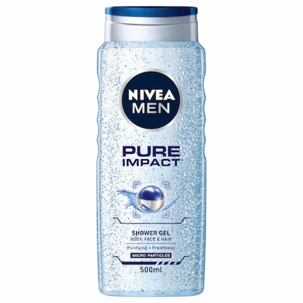GEL DUS NIVEA MEN PURE IMPACT 6BUCSET 12BAX 500 ML