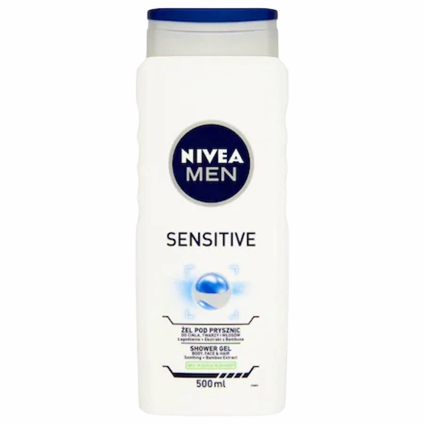GEL DUS NIVEA MEN SENSITIVE 6BUCSET 12BAX 500 ML