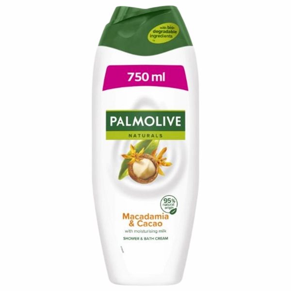 GEL DUS PALMOLIVE SPUMANT BAIE MACADAMIA CACAO 750H