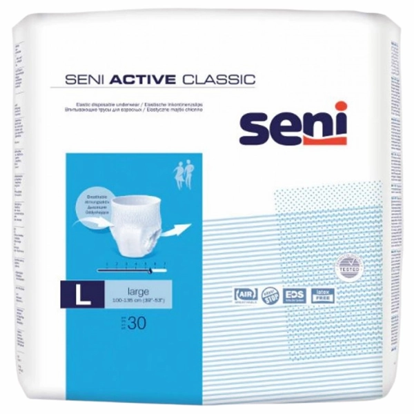 SCUTECE ADULTI SENI INCONTINENTA ACTIVE CLASSIC L 30BUCSET 3BAX