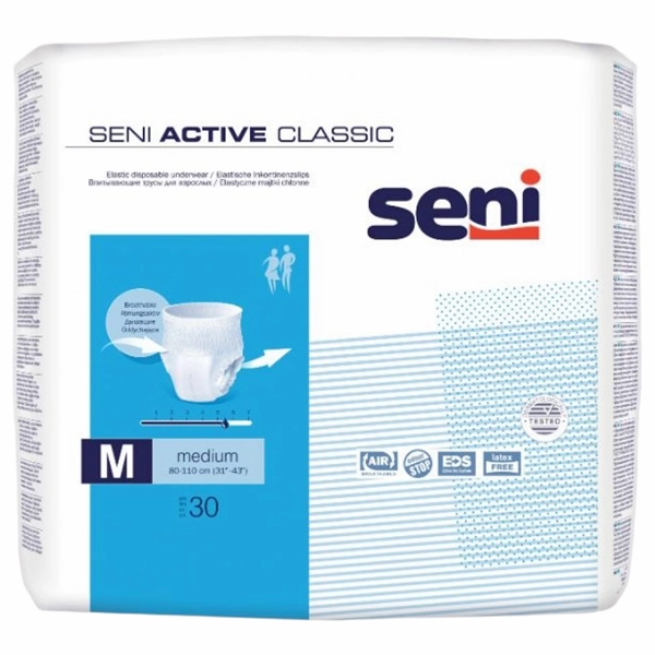SCUTECE ADULTI SENI INCONTINENTA ACTIVE CLASSIC M 30BUCSET 3BAX