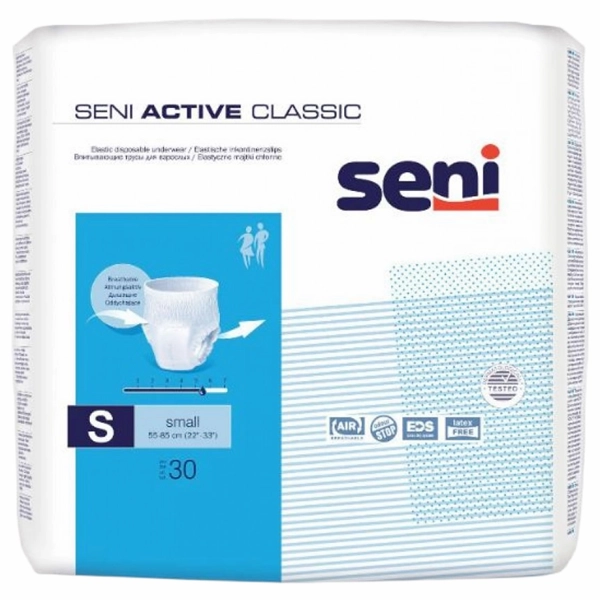 SCUTECE ADULTI SENI INCONTINENTA ACTIVE CLASSIC S 30BUCSET 3BAX