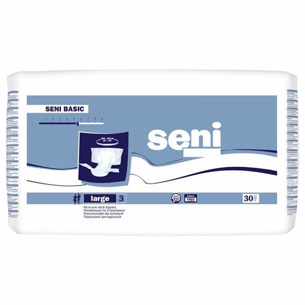 SCUTECE ADULTI SENI INCONTINENTA BASIC L NR3 30BUCSET 4BAX