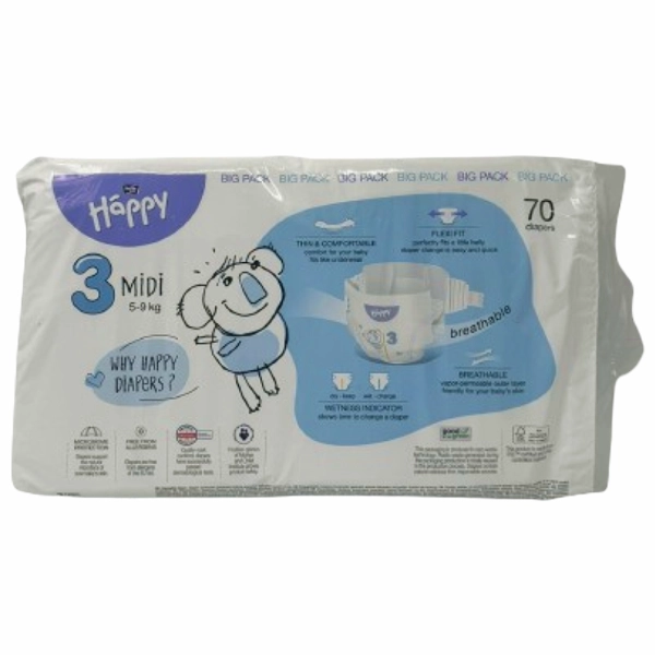 SCUTECE BABY HAPPY MIDI BELLA NR3 5 70 BUCSET 9 KG