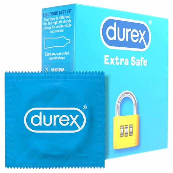 PREZERVATIVE EXTRA SAFE DUREX 3BUC 24CUTSET 12CUTSET