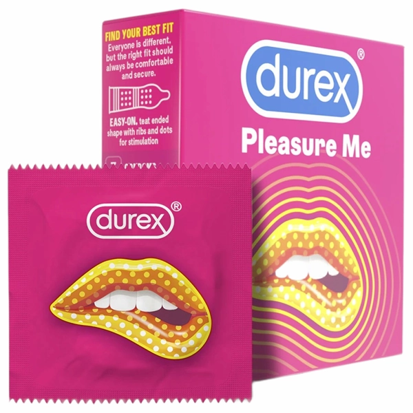 PREZERVATIVE PLEASURE ME DUREX 3BUC 24CUTSET 12CUTSET