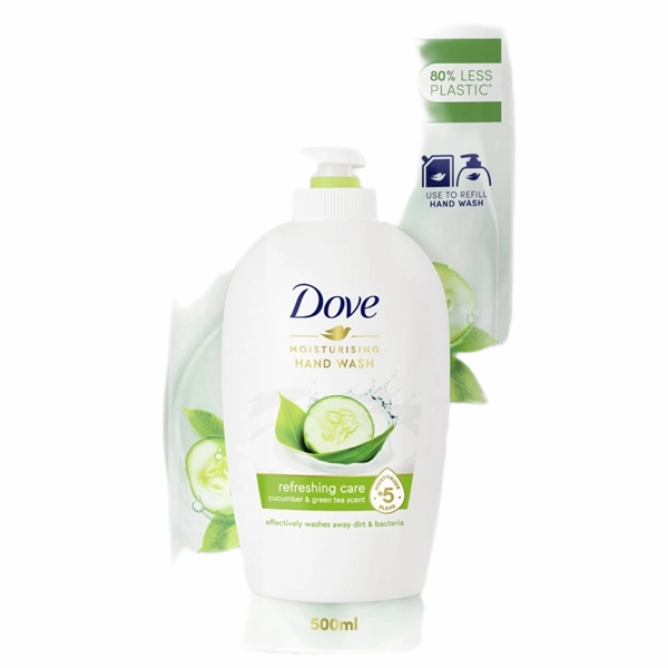 SAPUN LICHID DOVE CUCUMBER REZERVA 10BAX 500 ML