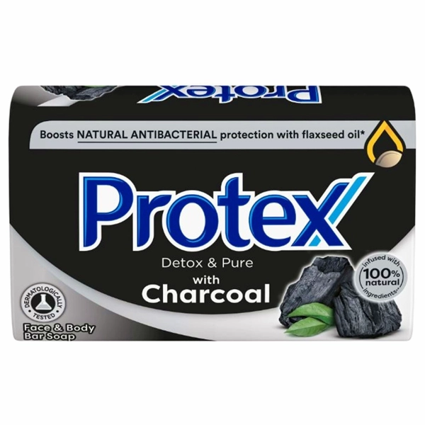 SAPUN PROTEX CHARCOAL 6BUCSET 12SETBAX 90 GR
