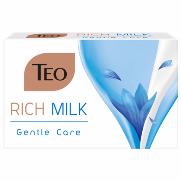 SAPUN TEO RICH MILK GENTLE CARE 4BUCSET 12SETBAX 90 GR