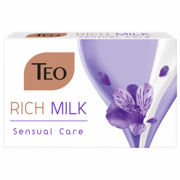 SAPUN TEO RICH MILK SENSUAL CARE 4BUCSET 12SETBAX 90 GR