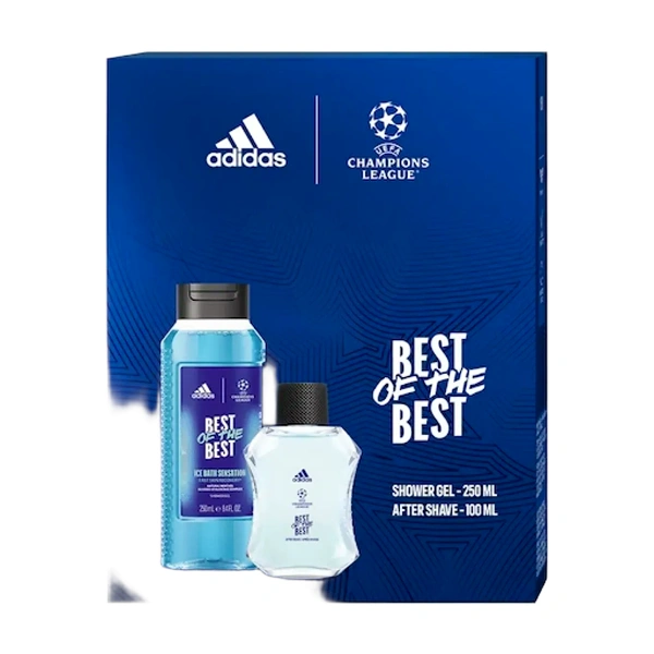 CASETA CADOU AFTER SHAVE ADIDAS SET MEN CHAMPIONS BEST GR 100 ML