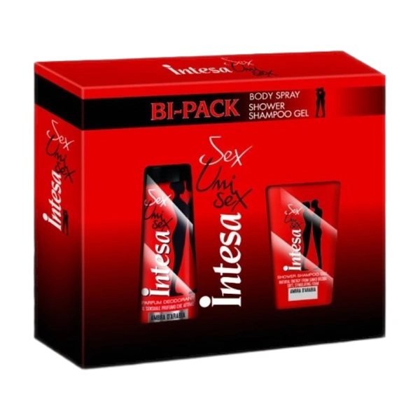 CASETA CADOU INTESA SET UNISEX AMBRA DEOGEL DUS 12BAX