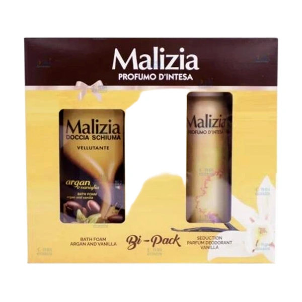 CASETA CADOU MALIZIA DEO GEL DUS ARGAN VANILLA