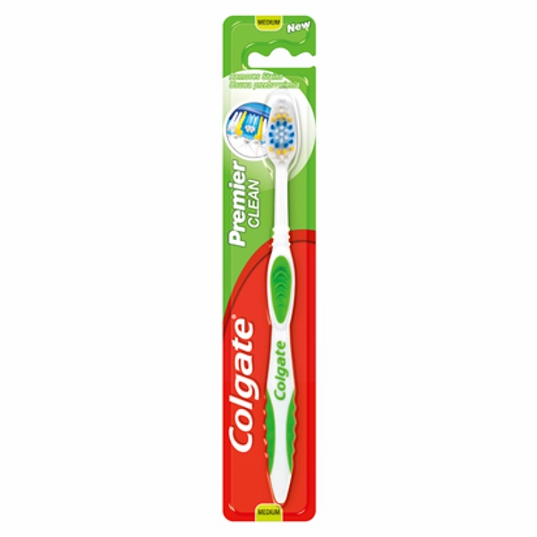 PERIUTA DINTI COLGATE PREMIER CLEAN MEDIUM 12BUCSET