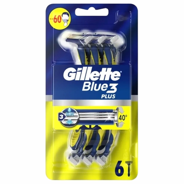 APARAT RAS GILLETTE BLUE 3 PLUS COMFORT 3BUCSET 6